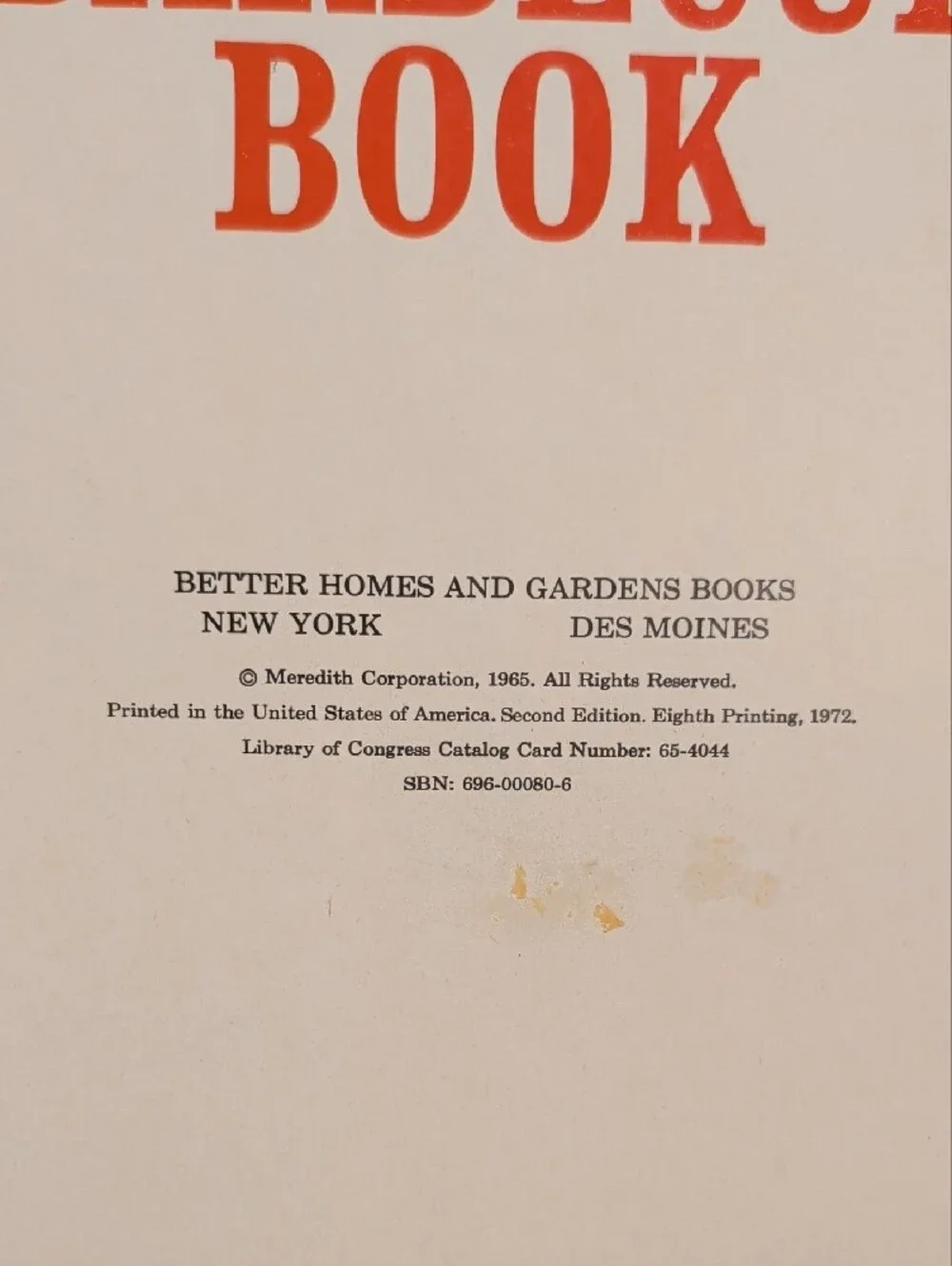 Better Homes & Gardens Barbecue Book – ( Hardcover)